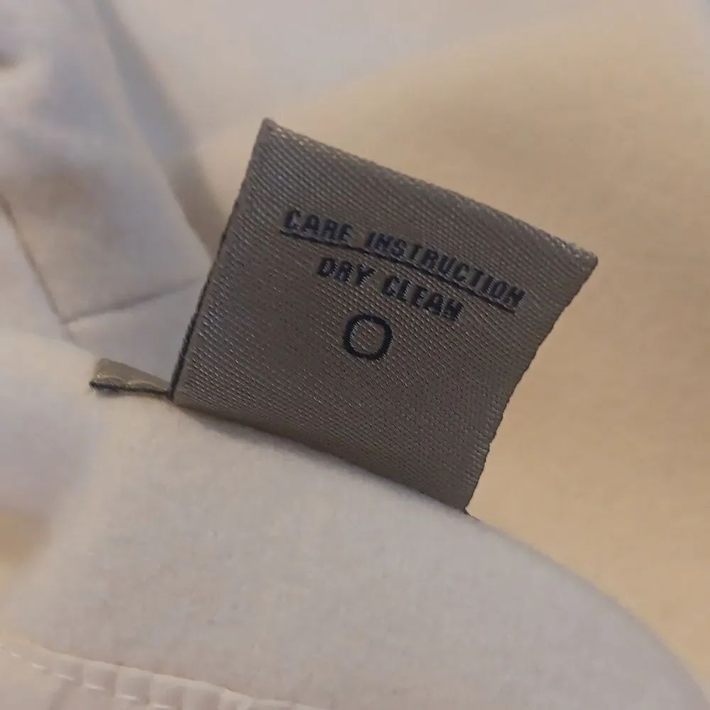 Shaver Lake White Wool Jacket. Classic. - Picture 8 of 10